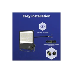 Noxion LED Strålkastare ProBeam V2.0 133-210W 18200-29400lm 60D - 830-840-865 CCT | IP66 - Symmetrisk