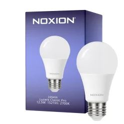 Noxion Lucent Classic Pro LED E27 Päron Matt 12.5W 1521lm - 827 Extra Varm Vit | Ersättare 100W