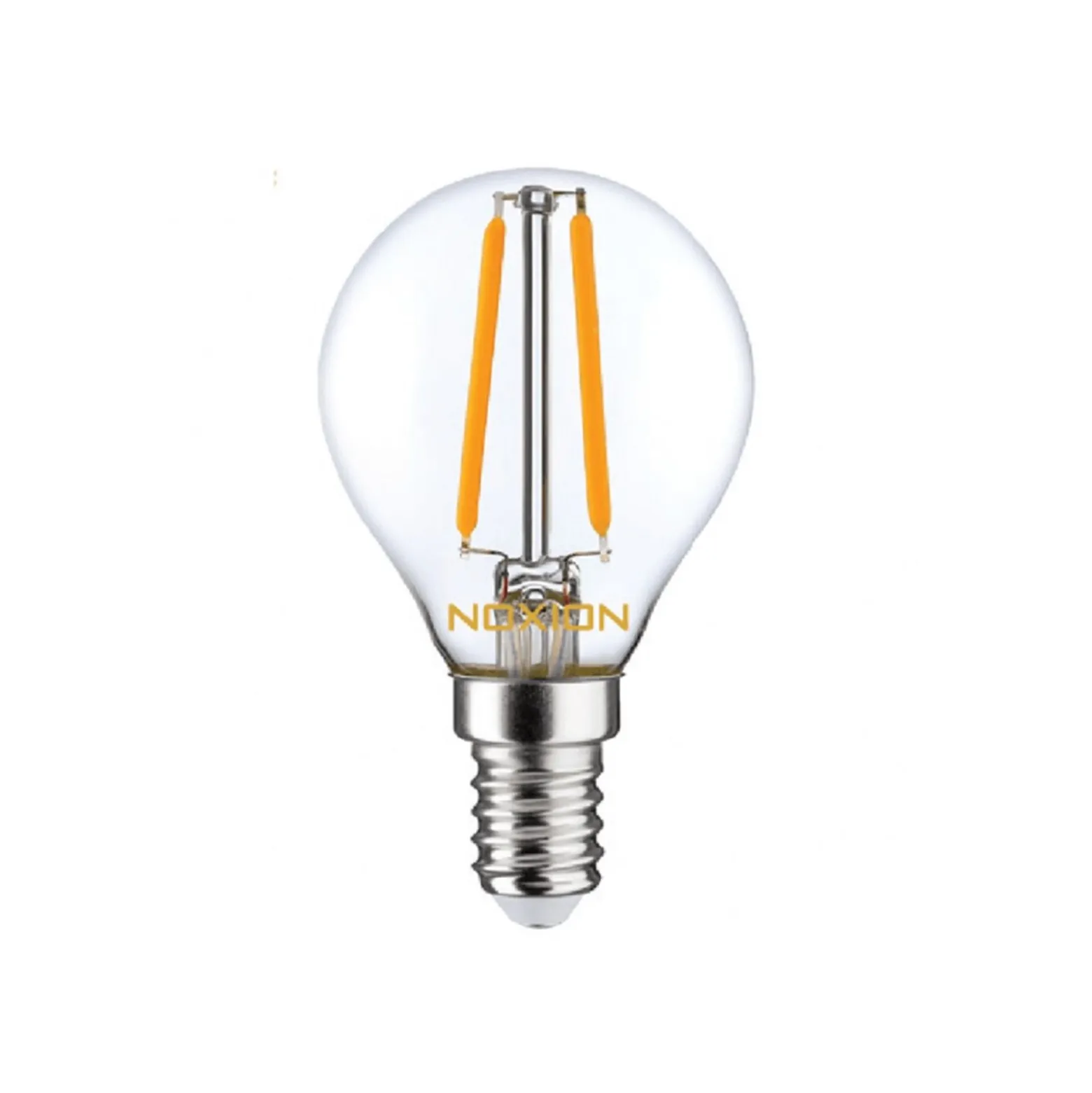 Noxion Lucent LED E14 boll Filament Klar 2.5W 250lm - 827 Extra Varm Vit | Ersättare 25W