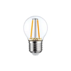 Noxion Lucent LED E27 Boll Filament Klar 2.5W 250lm - 827 Extra Varm Vit | Dimbar - Ersättare 25W