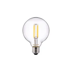 Noxion Lucent LED E27 Globe Filament Klar 7W 806lm - 827 Varm Vit | Ersättare 60W
