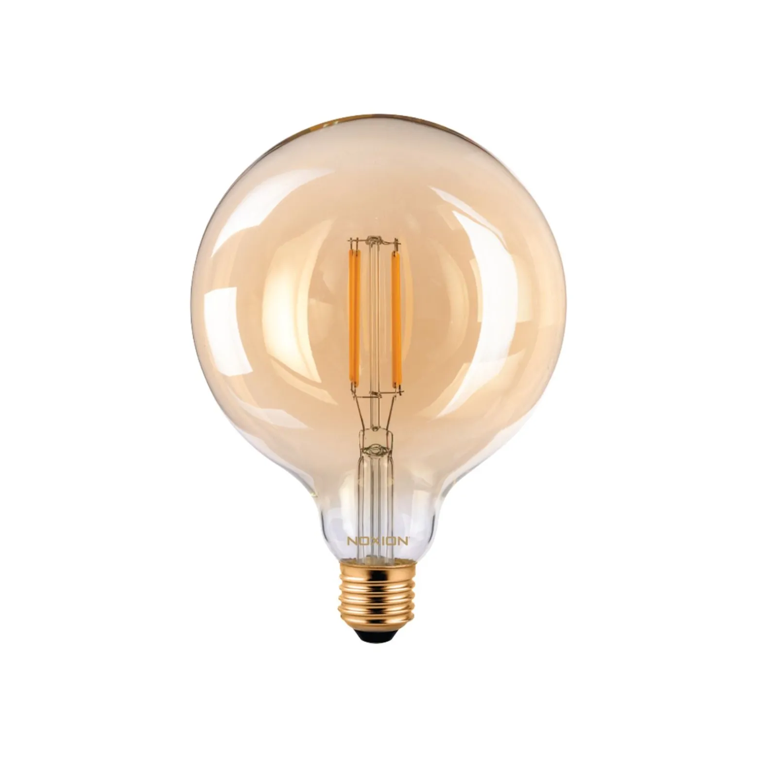 Noxion Lucent LED E27 Globe Filament Ambar 125mm 7.2W 630lm - 822 Extra Varm Vit | Ersättare 60W