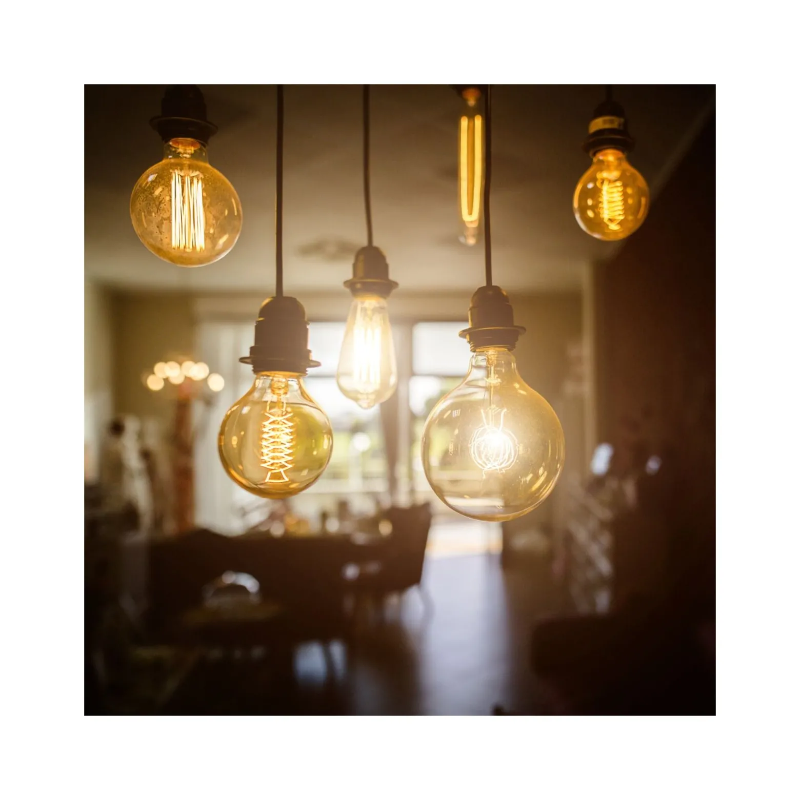 Noxion Lucent LED E27 Globe Filament Ambar 125mm 7.2W 630lm - 822 Extra Varm Vit | Ersättare 60W