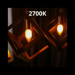 Noxion Lucent LED E14 Kronljus Filament Klar 2.5W 250lm - 827 Extra Varm Vit | Dimbar - Ersättare 25W