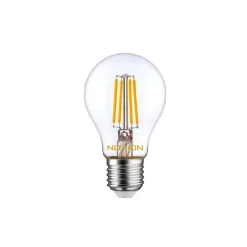 Noxion Lucent LED E27 Päron Filament Klar 4.5W 470lm - 822-827 Dim To Warm | Dimbar - Ersättare 40W