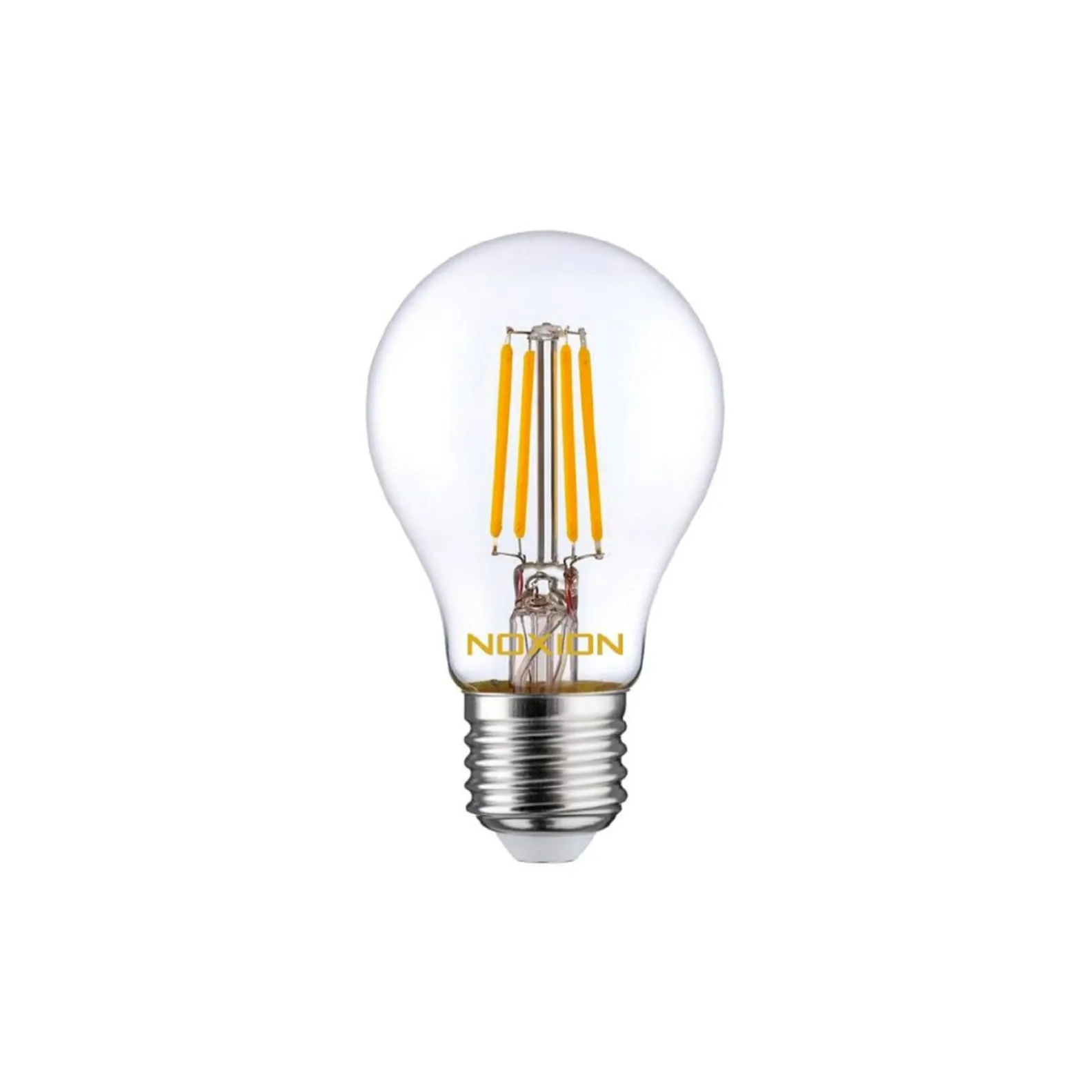 Noxion Lucent LED E27 Päron Filament Klar 4.5W 470lm - 822-827 Dim To Warm | Dimbar - Ersättare 40W