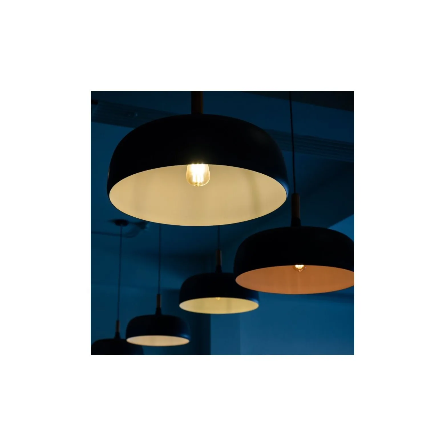 Noxion Lucent Lustre LED E27 Filament Ambar 4.5W 400lm - 822 Extra Varm Vit | Dimbar - Ersättare 35W