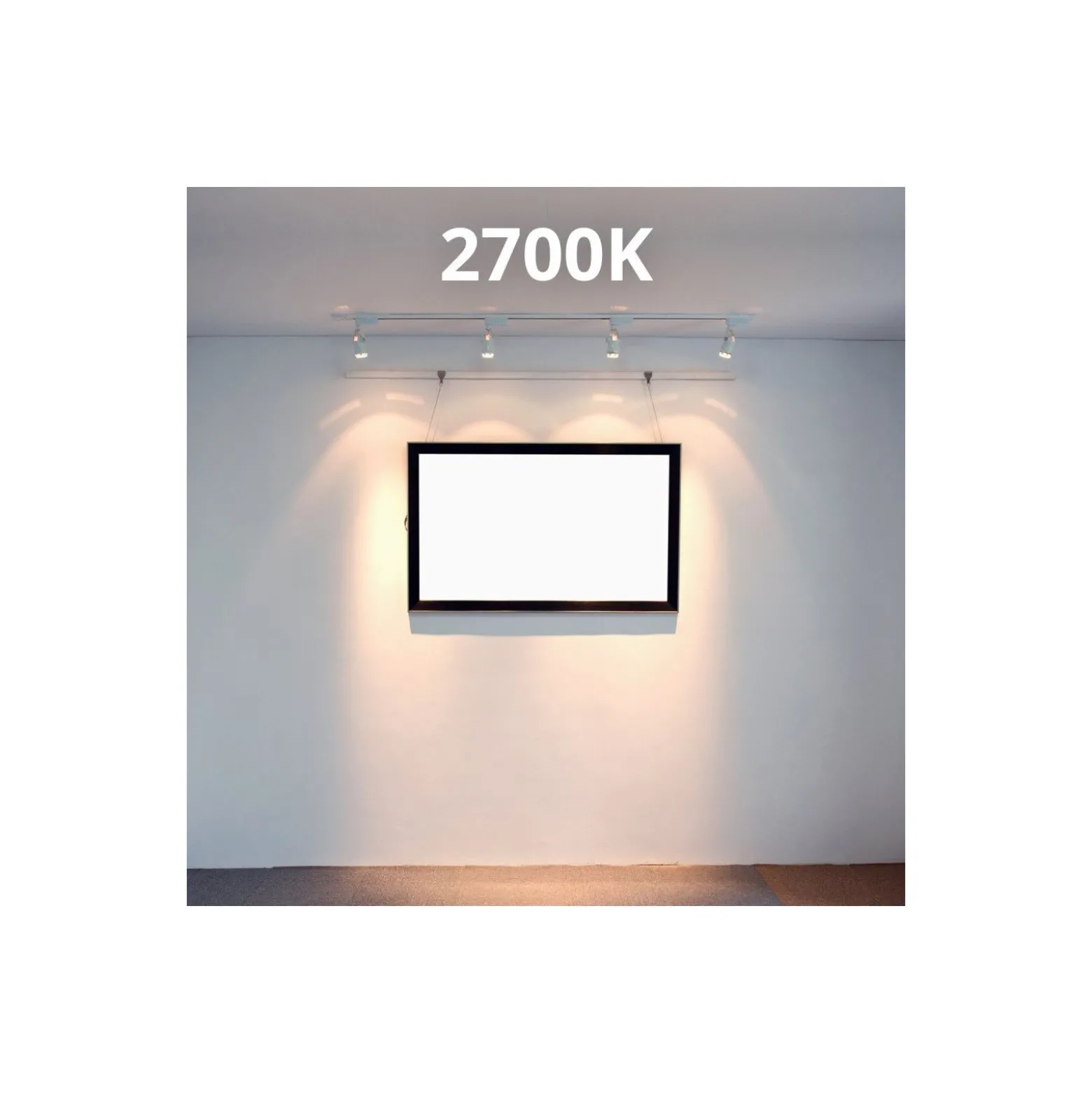 Noxion PerfectColor LED Spot GU10 PAR16 4W 345lm 36D - 927 Extra Varm Vit | Bästa färgåtergivning - Dimbar - Ersättare 50W