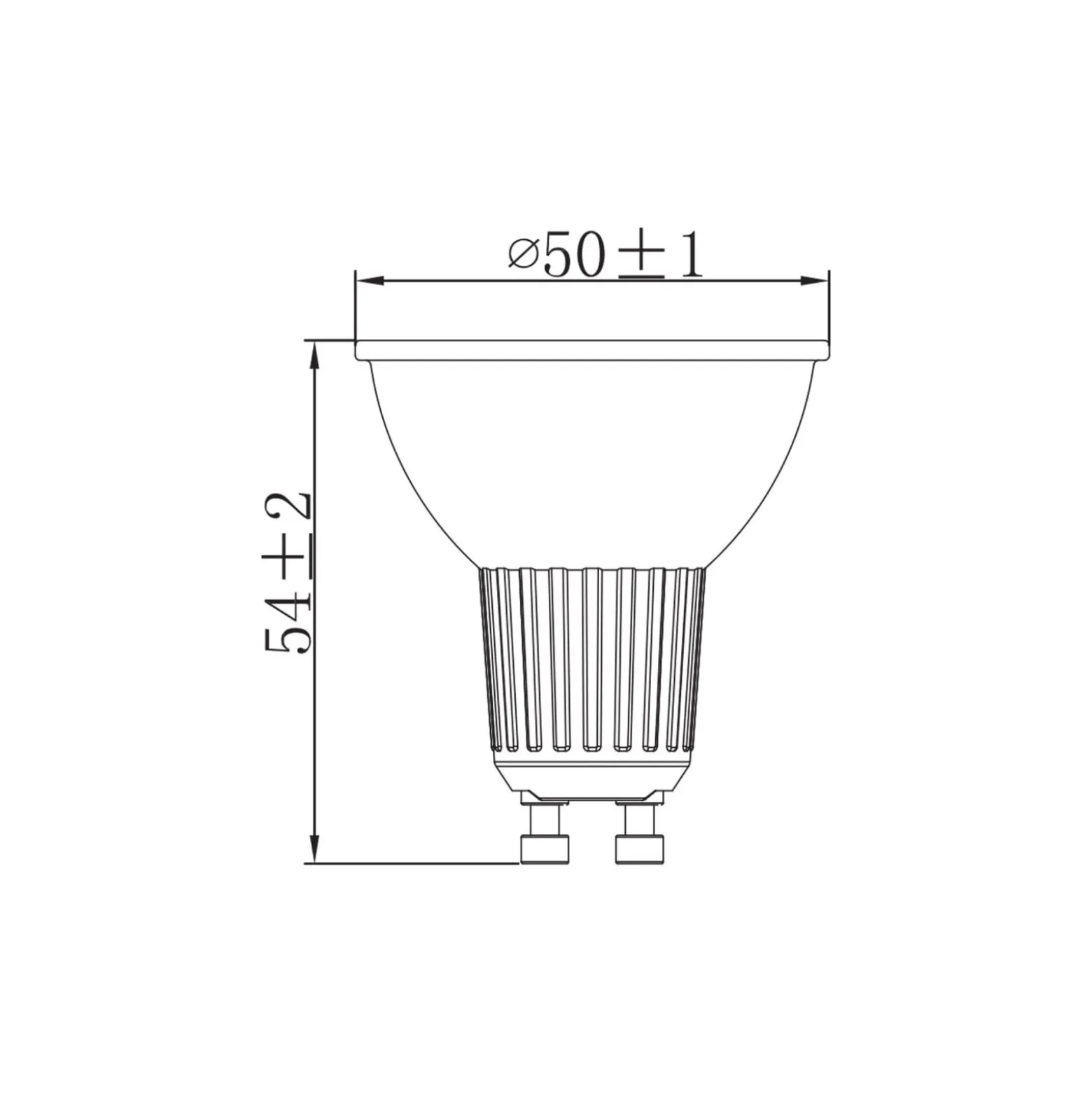Noxion PerfectColor LED Spot GU10 PAR16 2.6W 230lm 36D - 922-927 Dim To Warm | Bästa Färgåtergivning - Dimbar - Ersättare 35W