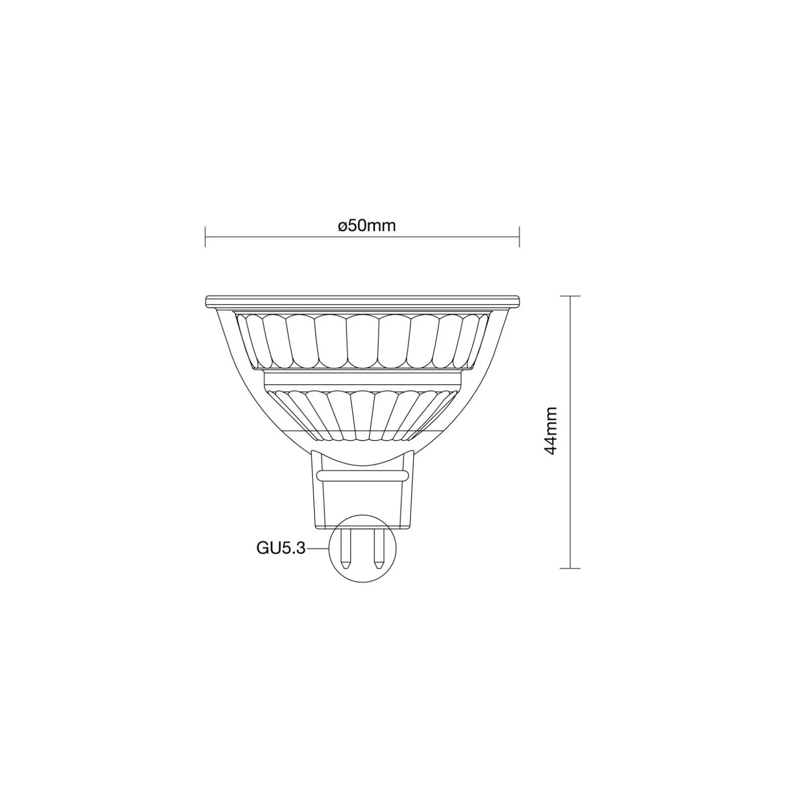Noxion PerfectColor LED Spot GU5.3 MR16 7.5W 621lm 60D - 927 Extra Varm Vit | Bästa Färgåtergivning - Dimbar - Ersättare 50W