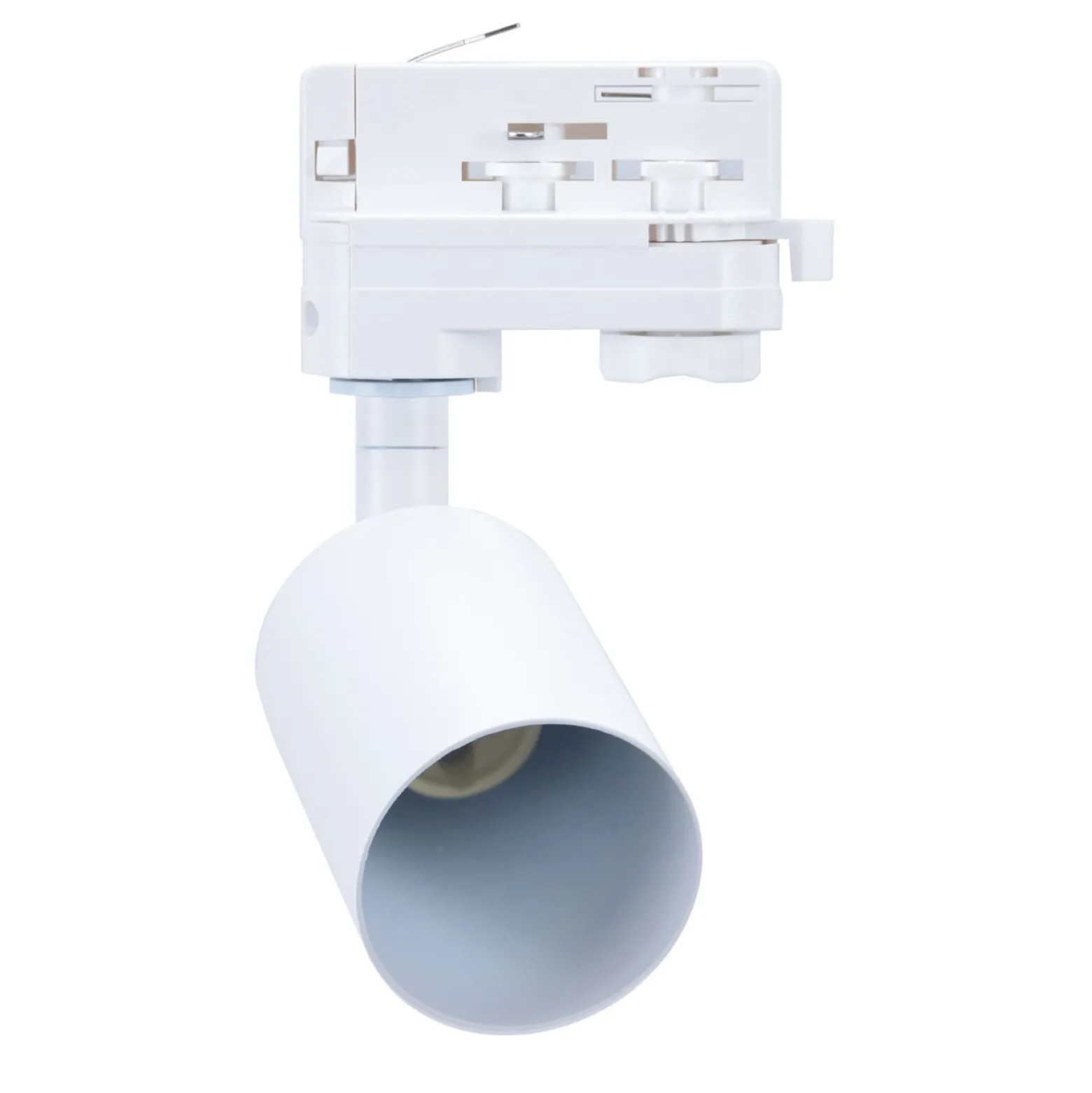 Noxion Spårbelysning 3-Fas Aluminium Vit | Passande för 1x GU10