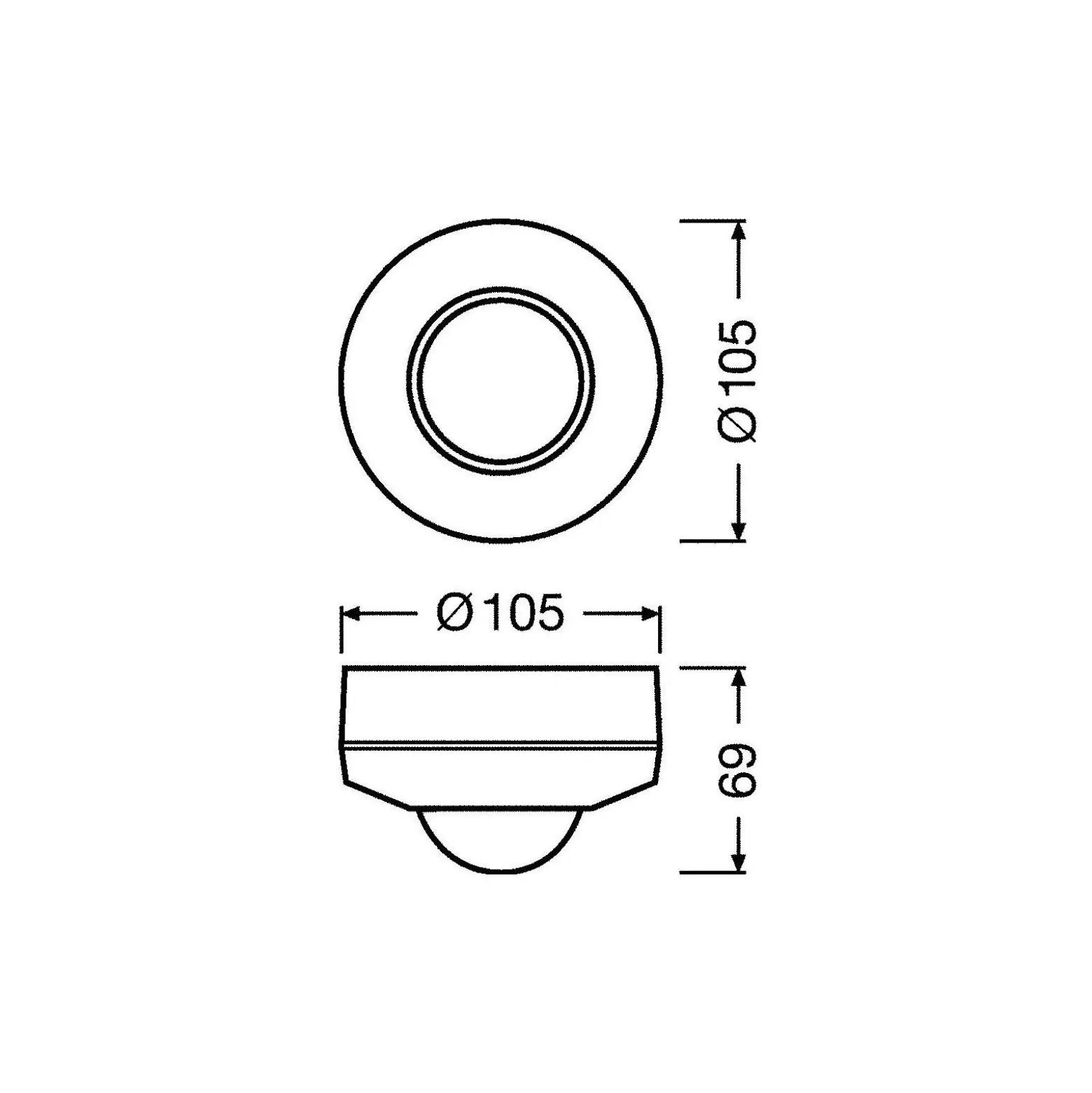 Osram Dali-2 Sensor PD HB CM