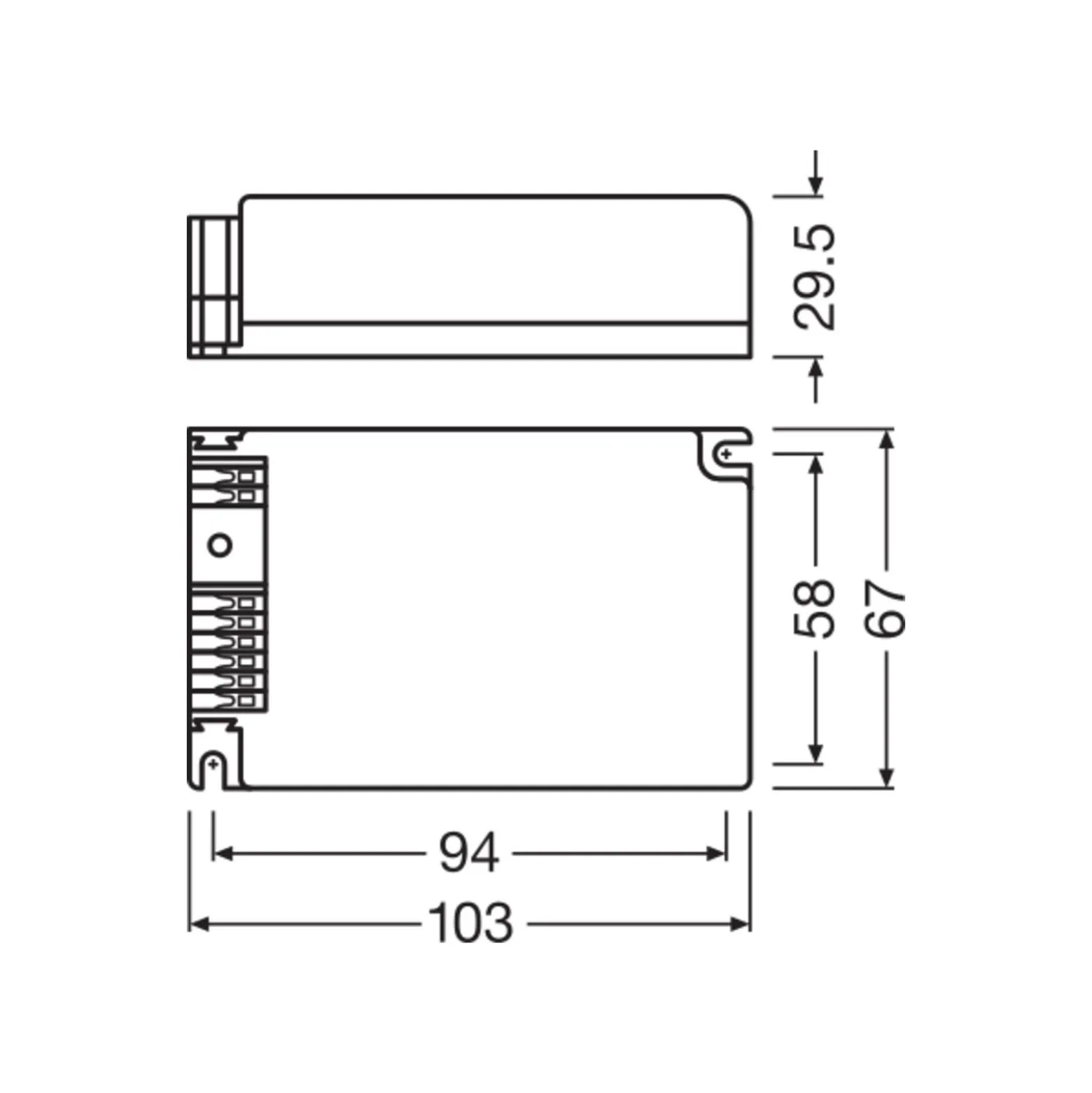 Osram Optotronic LED Drivdon OT FIT 75/220-240/1A6 CS