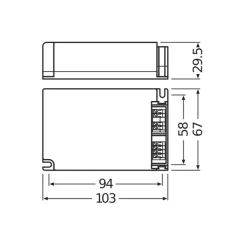 Osram OTI DALI 25/220-240/700 LT2 DIMVS20