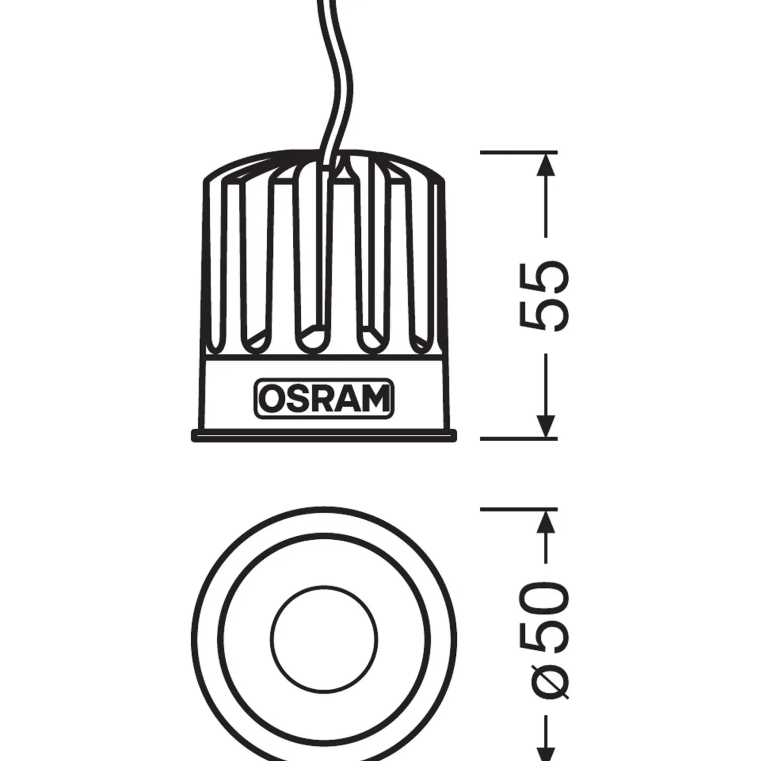 Osram PrevaLED Coin MR16 G2 12.8W 1400lm 40D - 830 Varm Vit