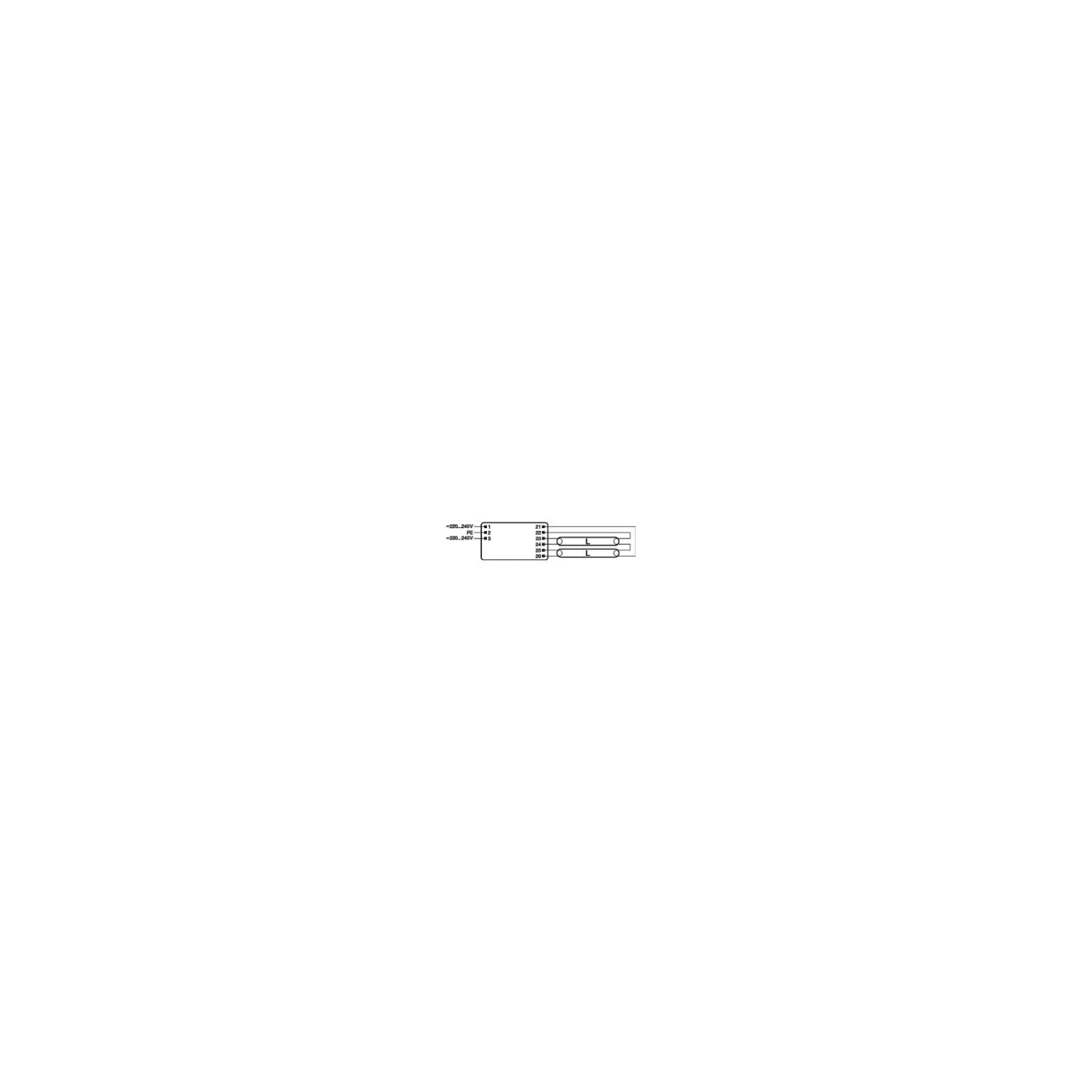 Osram Quicktronic QTP Optimal 220-240V 2x 54-58 W