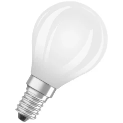 Osram Classic LED E14 Boll Filament Matt 5.5W 806lm - 840 Kallvit | Dimbar - Ersättare 60W