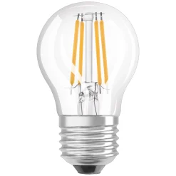 Osram Classic LED E27 Boll Filament Klar 4W 470lm - 865 Dagsljus | Ersättare 40W