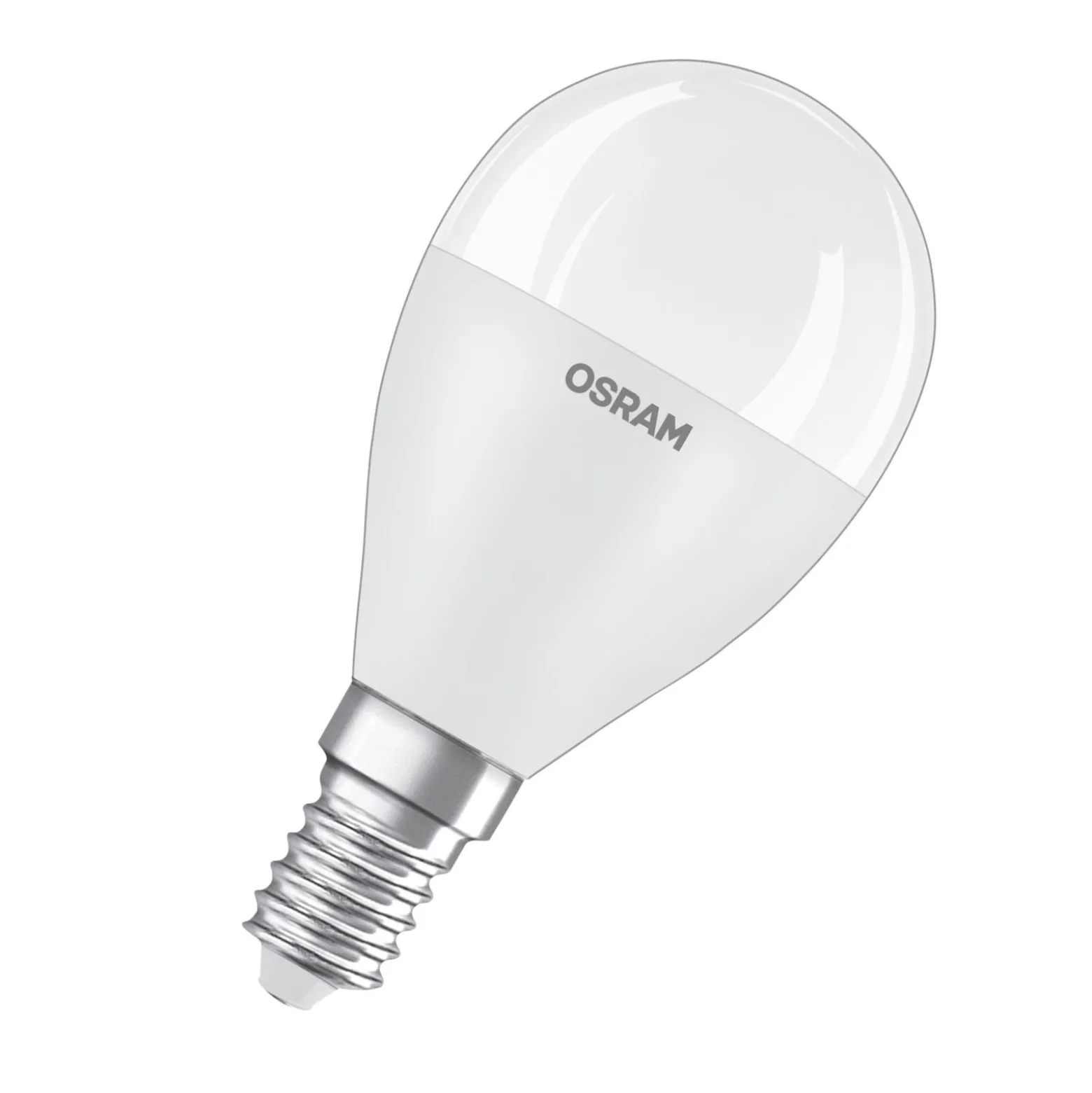 Osram Classic LED E14 Boll Matt 7.5W 806lm - 827 Extra Varm Vit | Ersättare 60W