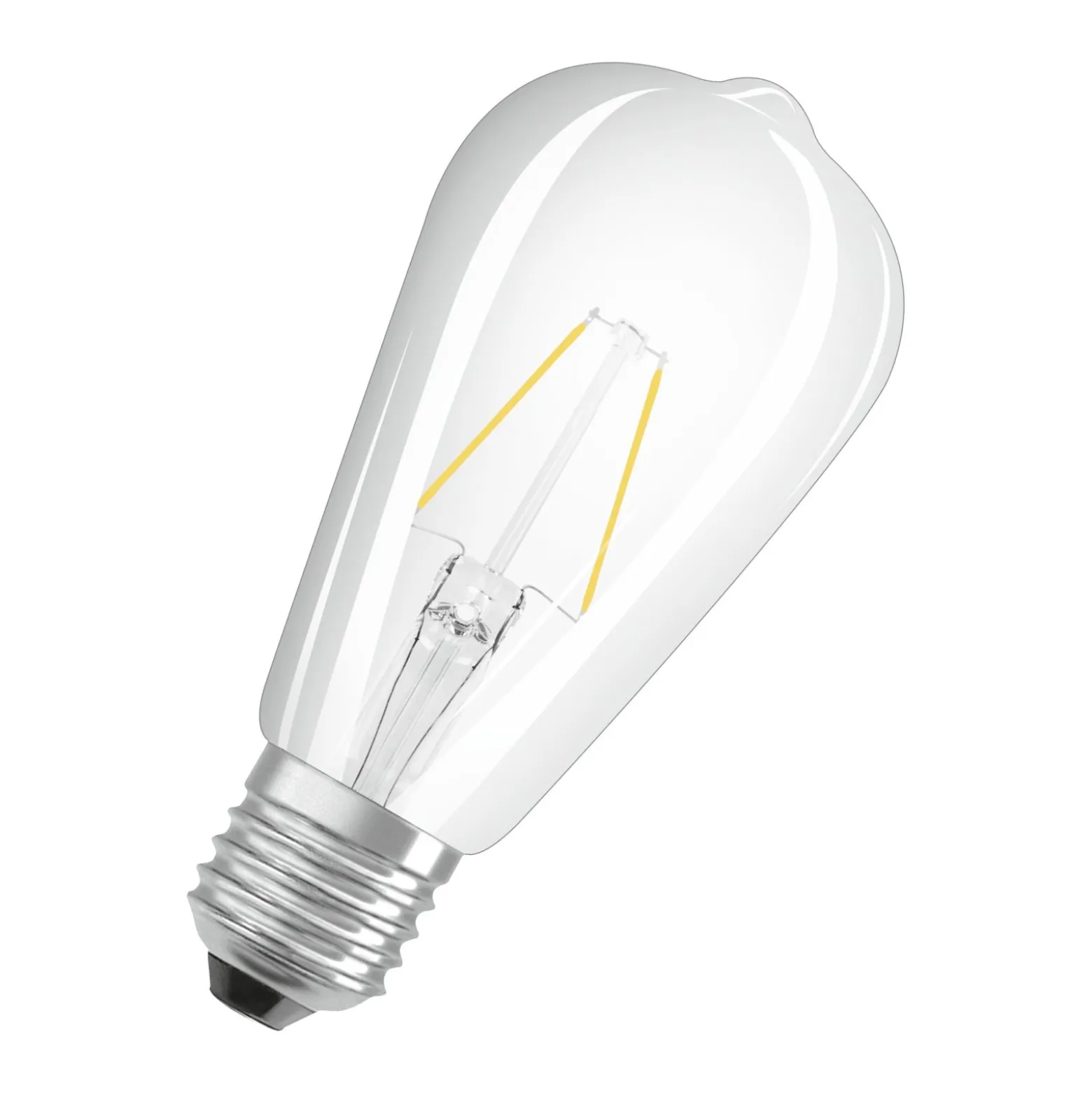 Osram Classic LED E27 Edison Filament Klar 2.5W 250lm - 827 Extra Varm Vit | Ersättare 25W