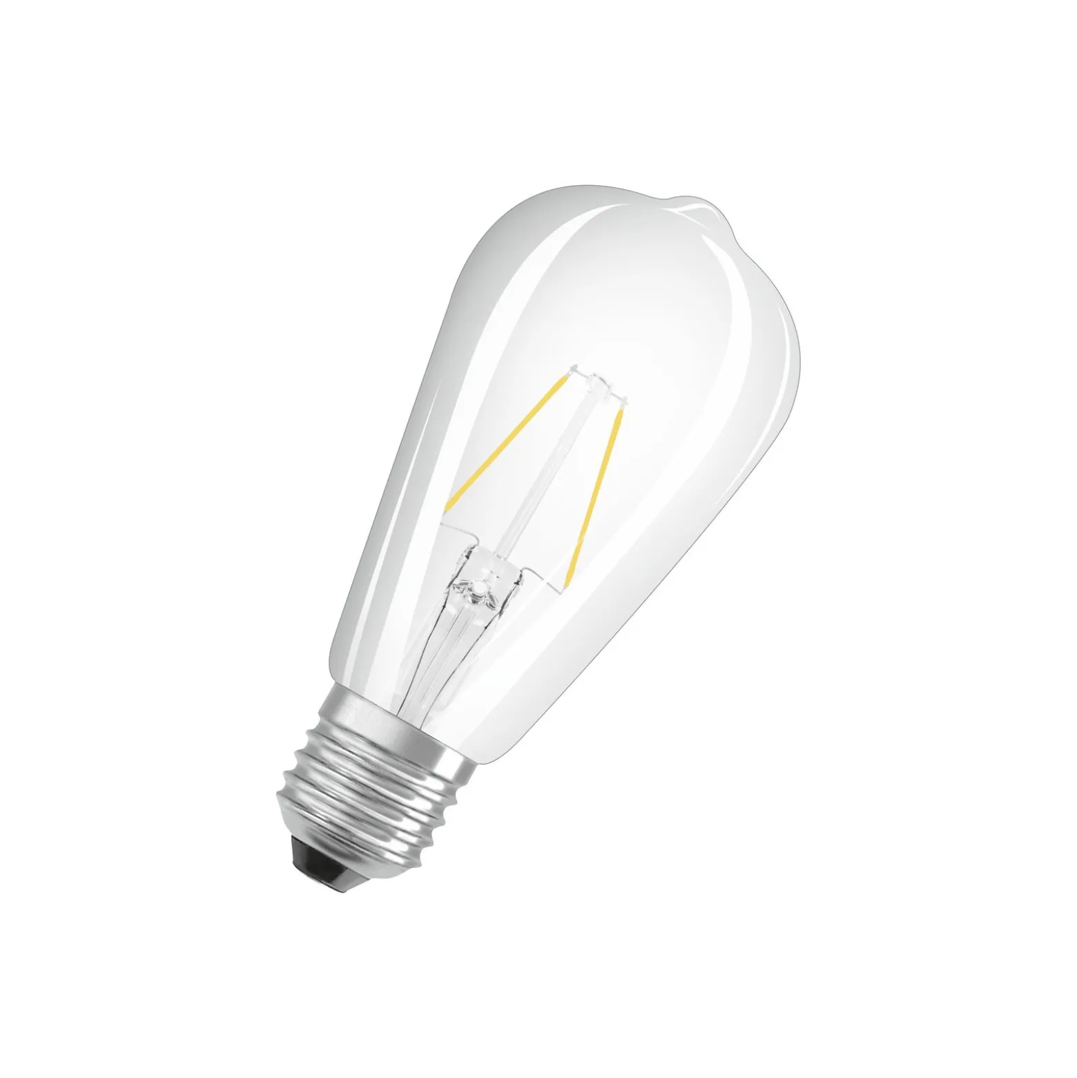 Osram Classic LED E27 Edison Filament Klar 2.5W 250lm - 827 Extra Varm Vit | Ersättare 25W