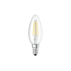 Osram Classic LED E14 Kronljus Filament Klar 4W 470lm - 827 Extra Varm Vit | 3 Step Dim - Ersättare 40W