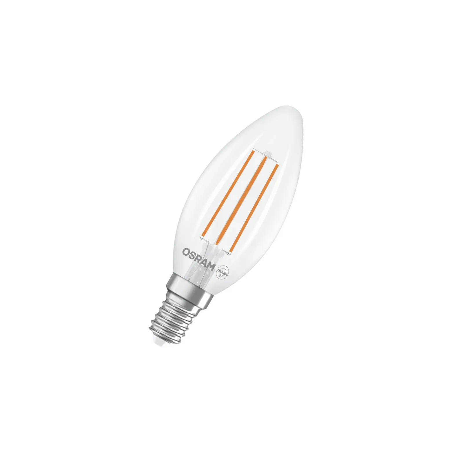 Osram Classic LED E14 Kronljus Filament Klar 2.2W 470lm - 840 Kallvit | Ersättare 40W