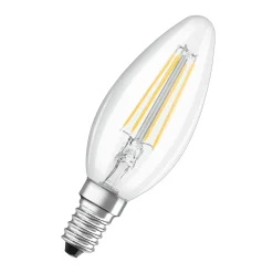 Osram Classic LED E14 Kronljus Filament Klar 5.5W 806lm - 827 Extra Varm Vit | Dimbar - Ersättare 60W