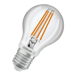 Osram Classic LED E27 Päron Filament Klar 7.3W 806lm - 827 Extra Varm Vit | Rörelse- Och Ljussensor - Ersättare 60W