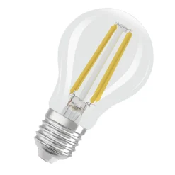 Osram Classic LED E27 Päron Filament Klar 2.2W 470lm Ultra Efficiency - 840 Kallvit | Ersättare 40W