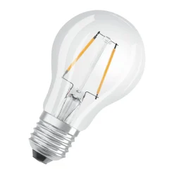 Osram Classic LED E27 Päron Filament Klar 2.5W 250lm - 827 Extra Varm Vit | Ersättare 25W