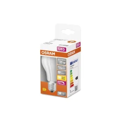 Osram Classic LED E27 Päron Filament Matt 2.2W 250lm - 827 Extra Varm Vit | Dimbar - Ersättare 25W