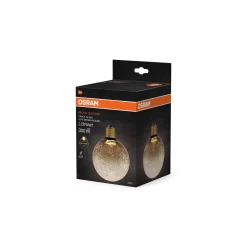 Osram Decor LED Lamp Brun Glas E27 3.5W 300lm - 827 Extra Varm Vit | Ersättare 25W