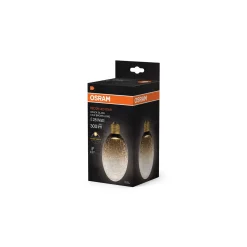 Osram Decor LED Lamp Brun Glas E27 3.5W 300lm - 827 Extra Varm Vit | Ersättare 25W