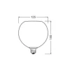 Osram Decor LED Lamp Grön Glas 3.5W 300lm - 827 Extra Varm Vit | Ersättare 25W