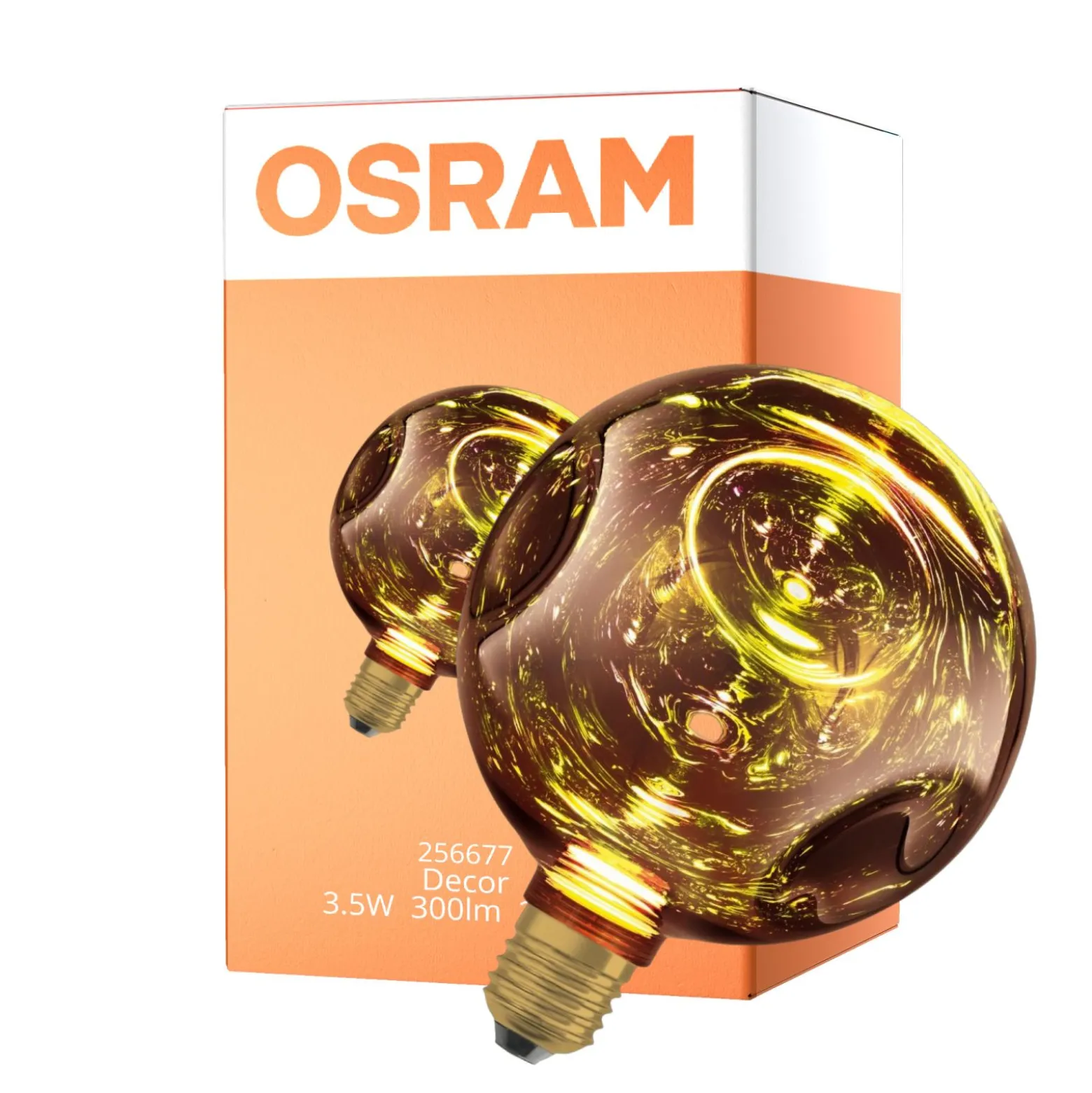 Osram Decor LED Lamp Rose E27 3.5W 300lm - 827 Extra Varm Vit | Ersättare 25W