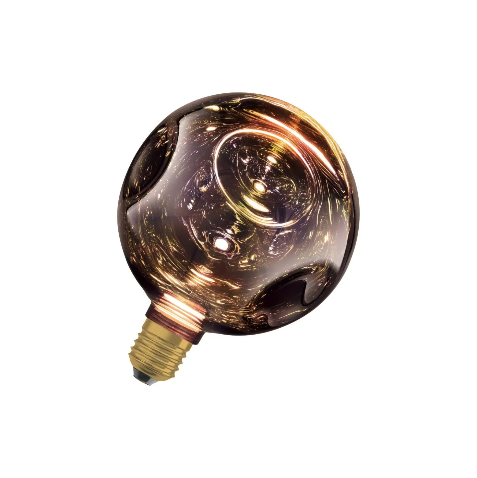 Osram Decor LED Lamp Svart Glas E27 3.5W 300lm - 827 Extra Varm Vit | Ersättare 25W