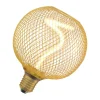 Osram Decor Spiral E27 Globe Filament Guld 3.5W 170lm - 818 Extra Varm Vit | Dimbar - Ersättare 15W