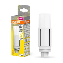 Osram Dulux-D LED 9.5W 1080lm - 830 Varm Vit | 2-Stift - Ersättare 26W