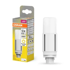 Osram Dulux-D LED 7.5W 870lm - 830 Varm Vit | 2-Stift - Ersättare 18W