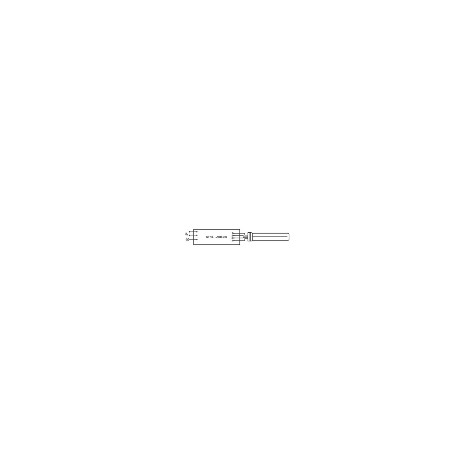 Osram Dulux L 55W 840 | Kallvit - 4-Stift