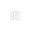Osram Dulux-SQ LED 7W 720lm - 830 Varm Vit | 2-Stift - Ersättare 16W