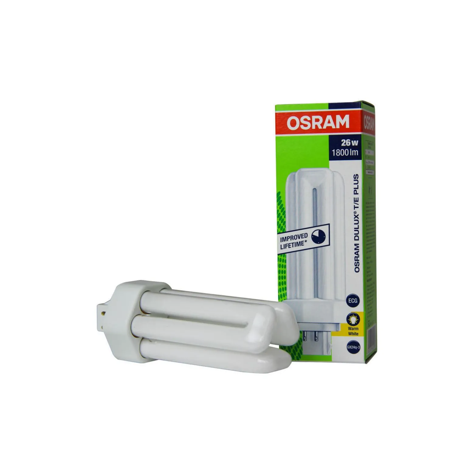 Osram Dulux T/E Plus 26W 830 | Varm Vit - 4-Stift