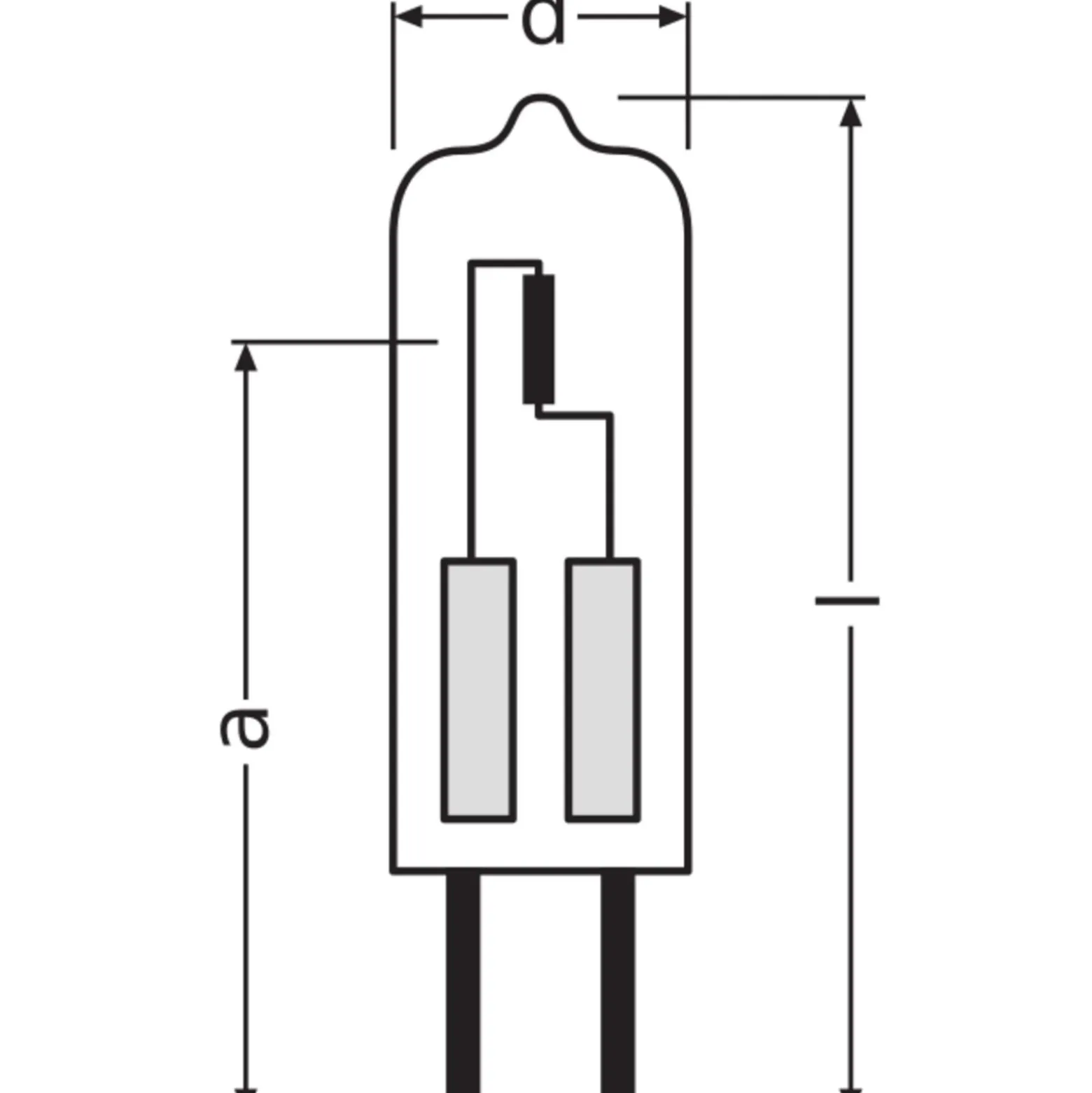 Osram Halogen G4 Capsule Halostar Starlite 20 W