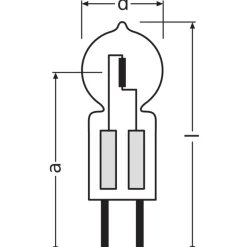 Osram 64447 Halostar Eco ES IRC 60W 12V GY6.35