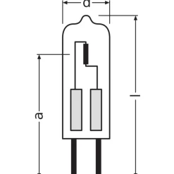 Osram 64440 Halostar Starlite 2000 GY6.35 50W 12V 930 | Varm Vit - Bästa färgåtergivning