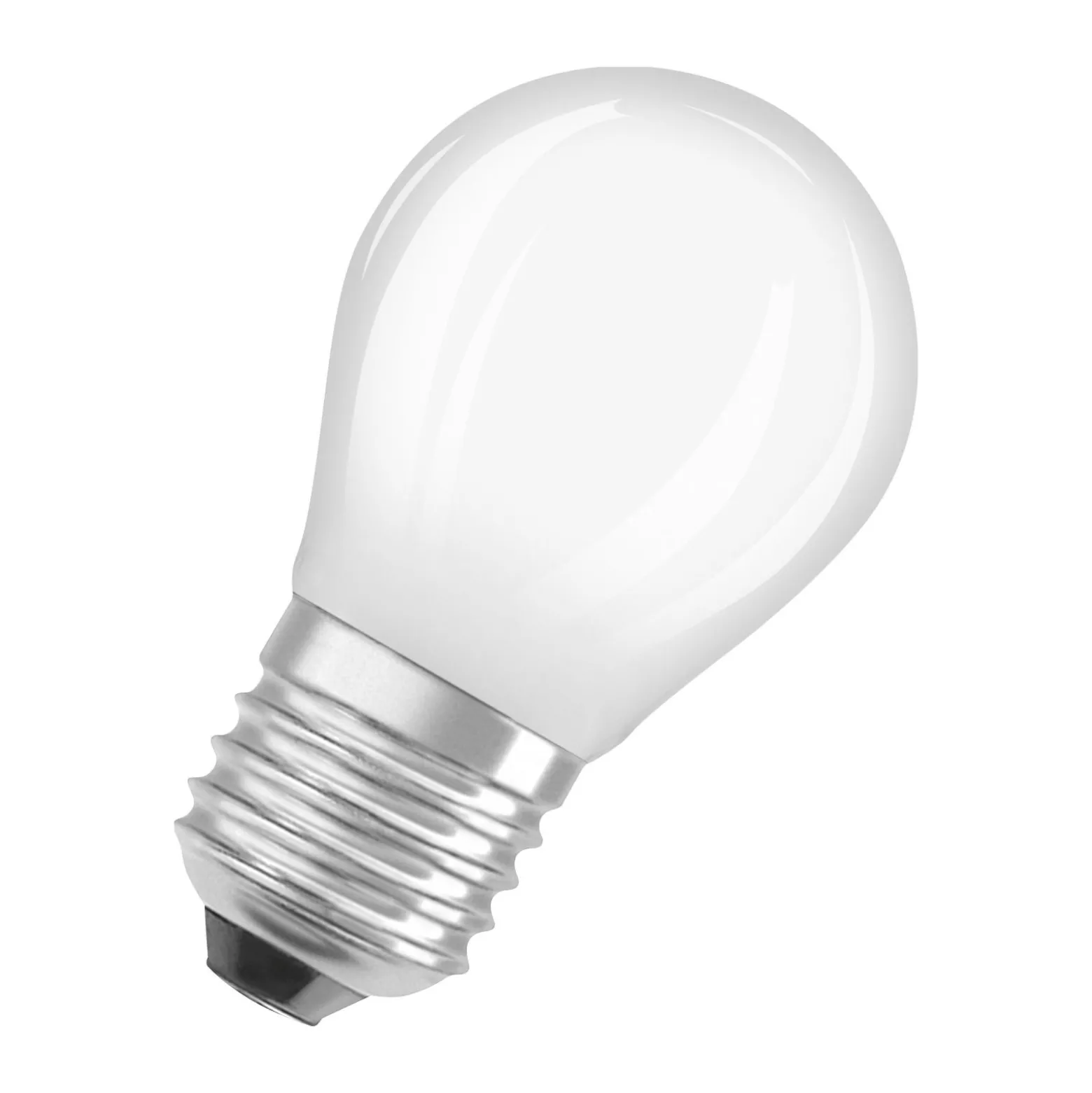 Osram LED Classic LED E27 Päron Filament Matt 1.2W 255lm - 840 Kallvit | Ersättare 25W