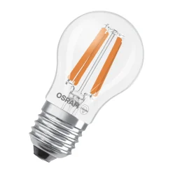 Osram LED Classic LED E27 Päron Filament Klar 1.2W 255lm - 827 Extra Varm Vit | Ersättare 25W