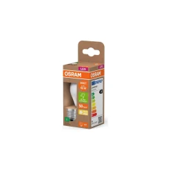 Osram LED Classic LED E27 Päron Filament Matt 3.8W 806lm - 827 Extra Varm Vit | Ersättare 60W