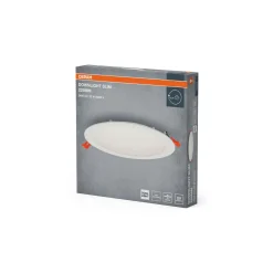 Osram LED Downlight Recess Slim Vit 22W 2000lm 110D - 840 Kallvit| Utskärning 200mm - IP20